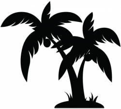Banana tree clipart black and white collection