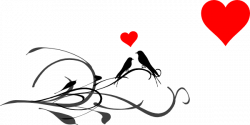 Love Birds In Tree Clipart Black And White - clipartsgram.com ...