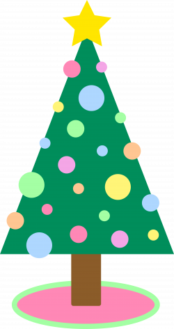 Cute Christmas Tree Clipart
