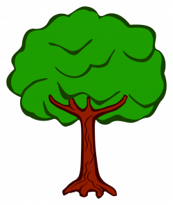 Tree with bird clip art stock - RR collections