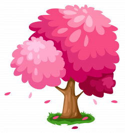 Cute Pink Spring Tree Clipart | Gallery Yopriceville - High-Quality ...