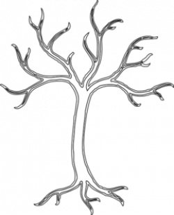 White Dead Tree Clip Art at Clker.com - vector clip art online ...