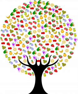 Clipart - Fruit Tree