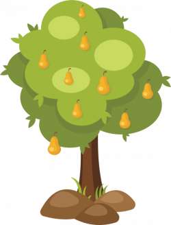 Fruit tree Branch Asian pear free commercial clipart - Fruit Tree ...