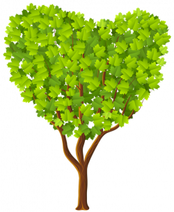 Green Heart Tree Transparent PNG Image | Gallery Yopriceville ...