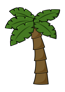 Pin by Bing on 卡通-零件 | Pinterest | Cartoon palm tree, Clip art ...