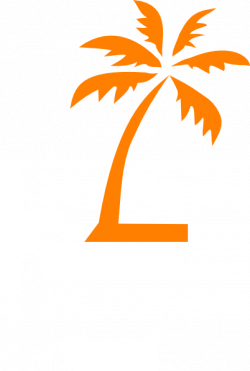 Orange Palm Tree Clip Art at Clker.com - vector clip art online ...