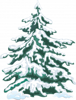 Winter Clip Art | Winter Evergreen Tree | WINTER Clip Art ...
