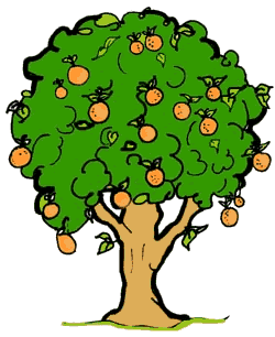 Make meme with Orange Tree Clipart