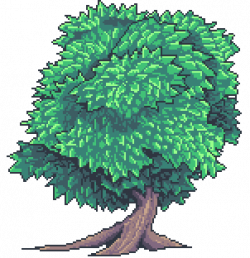 pixel tree by cryptae on DeviantArt