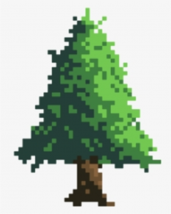 Transparent Pixel Art Tree, HD Png Download , Transparent ...