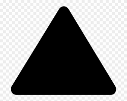 Black Triangle Clipart - Black Triangle Png, Transparent Png ...
