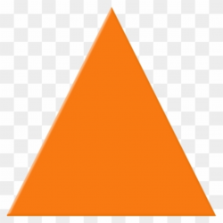 Triangular clipart orange, Triangular orange Transparent ...