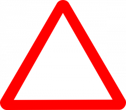 triangle symbol | Red warning triangle clip art | Clip art ...