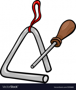 Triangle percussion clip art cartoon