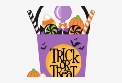 Trick Or Treat Clipart Halloween Candy Bag - Trick Or Treat ...