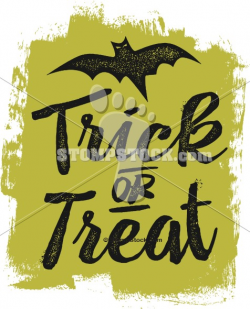 Happy Halloween Trick or Treat Vintage Clipart | StompStock ...