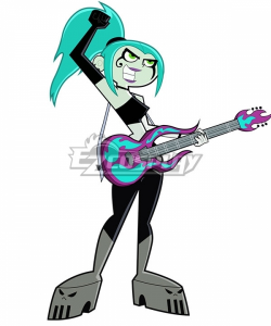 Danny Phantom Ember McLain Cosplay Costume