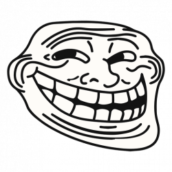 Coolface trollface meme - Transparent PNG & SVG vector