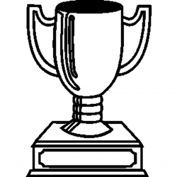 Free Black And White Trophy, Download Free Clip Art, Free ...