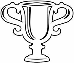 Trophy clipart black and white commercial use trophy clipart ...