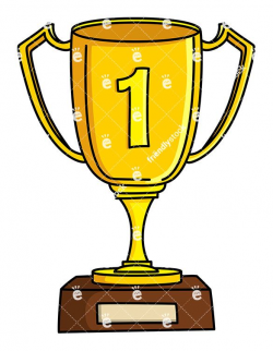 Winner Gold Cup First Place | Clip art, Vector clipart, Gold cup