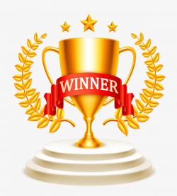 Winner, Golden Trophy, Gold, Trophy PNG Transparent Clipart ...