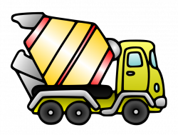 Free domain- Cement Mixer | Clip art, Art, Trucks