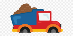 Construction Clipart Dumptruck - Garbage Truck Cute Png ...