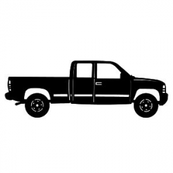Free Pickup Truck Silhouette, Download Free Clip Art, Free ...