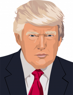 President clipart cartoon donald trump, President cartoon ...