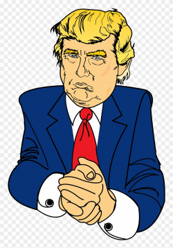 Free Serious Looking Donald Trump Clip Art - Donald Trump ...