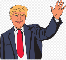 Donald Trump Drawing clipart - Cartoon, Illustration ...