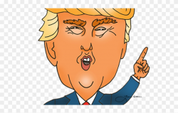 Presidents Clipart Intelligent Person - Easy Donald Trump ...