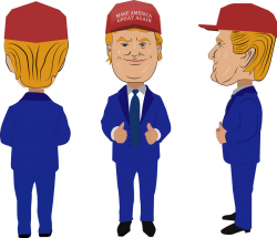 Entry #23 by irfannosh for Trump Cartoon (Full Body) Colored ...