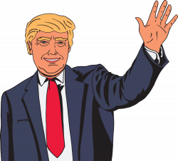 747 Donald Trump free clipart - 8