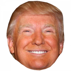 Happy Smiling Donald Trump Head Png