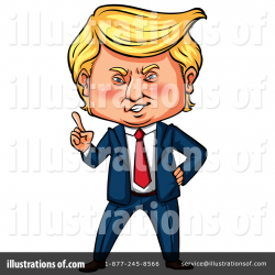 Donald Trump Clipart #1531979 - Illustration by Graphics RF