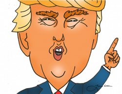 Presidents Clipart Intelligent Person - Easy Donald Trump ...