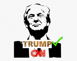 Donald Trump Clipart Black And White , Transparent Cartoon ...