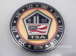 Details about U.S. DEARTMENT SECURITY WESTERN COLORADO TSA 911 CHALLENGE  COIN