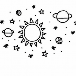 tumblr planets transparent in 2019 | Space drawings ...