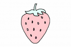 Strawberry Tumblr Transparent Aesthetic Pastel Fruit ...