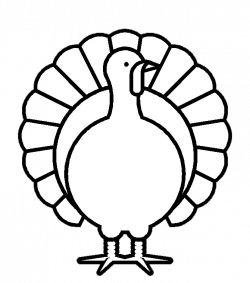 Free Download 999+ Turkey Clipart Black And White - Cloud ...