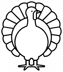 Turkey Best Clipart Black And White Transparent Png - AZPng
