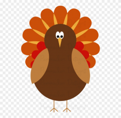 Cute Turkey Clipart Is - Thanksgiving Turkey Clipart - Png Download ...
