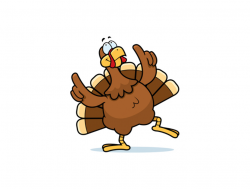 Dancing turkey clipart - Clip Art Library