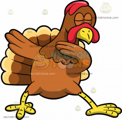 Dancing Turkey Clipart - Making-The-Web.com