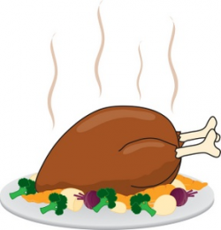 Free Turkey Clipart Image 0071-0809-0913-1828 | Food Clipart