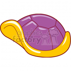 Colorful turtle shell clipart. Royalty-free clipart # 129947